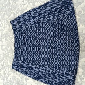 Zara Trafaluc Knitted Geometric A- Line Skirt- Size Medium